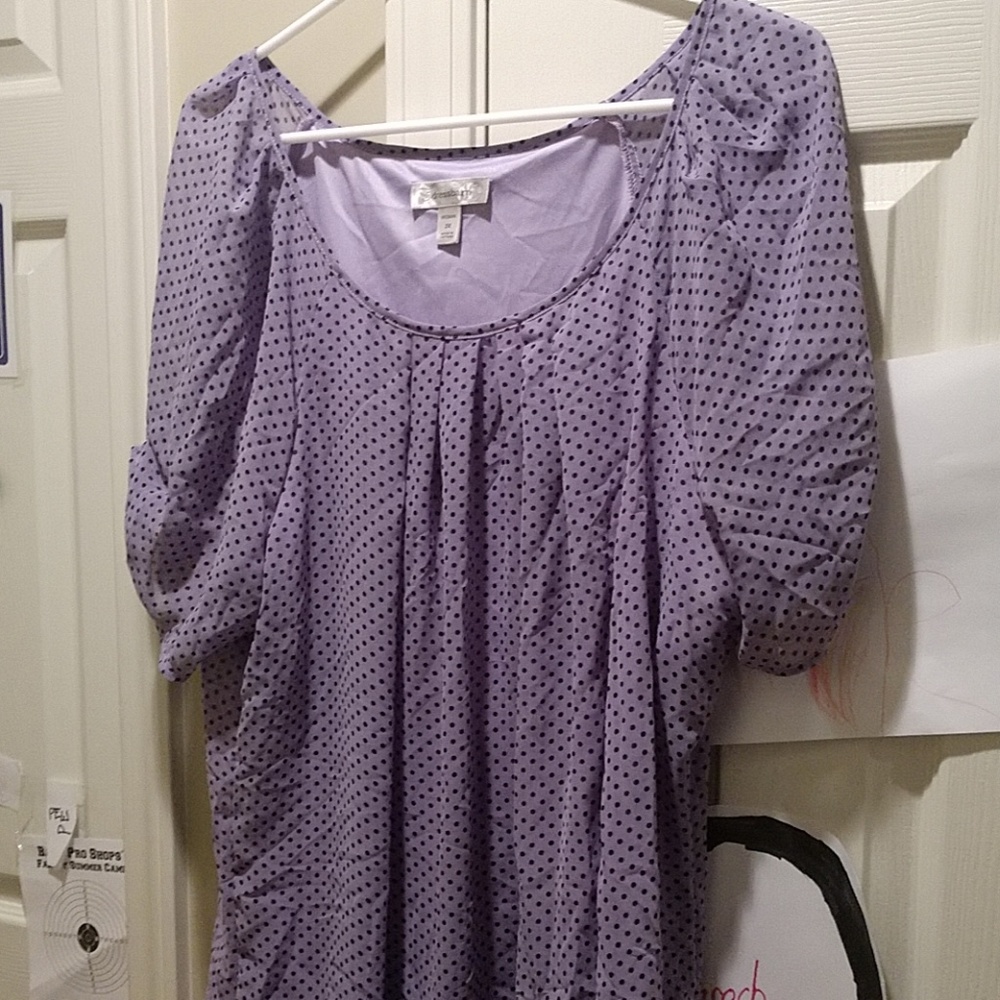 Cute purple blouse